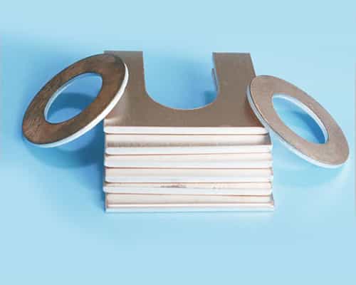 汽車(chē)動(dòng)力電池銅鋁復(fù)合導(dǎo)電片圖片